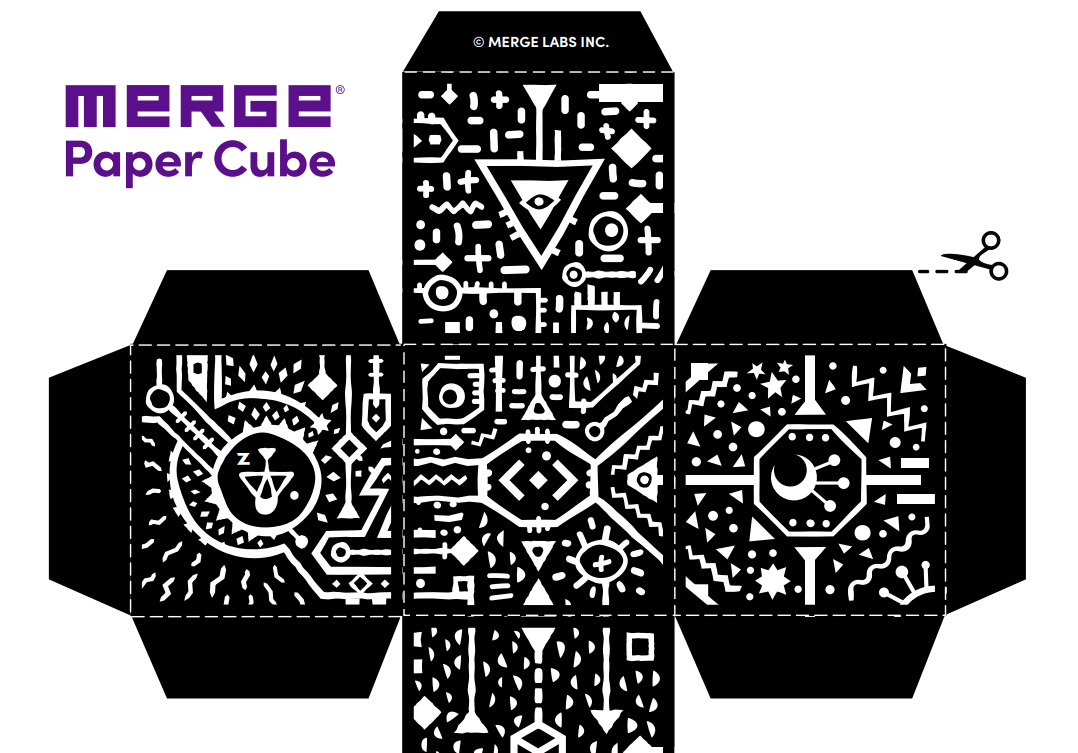 STL file Augmented reality cube, Merge cube 📱・3D print design to  download・Cults